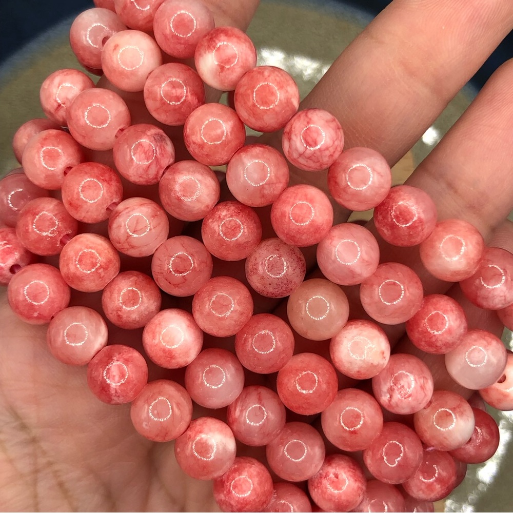 Pink Persian Jade Bracelet